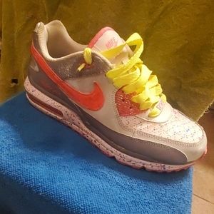 **CUSTOM 1 OF A KIND NIKE AIR MAX, GENTLY WORN